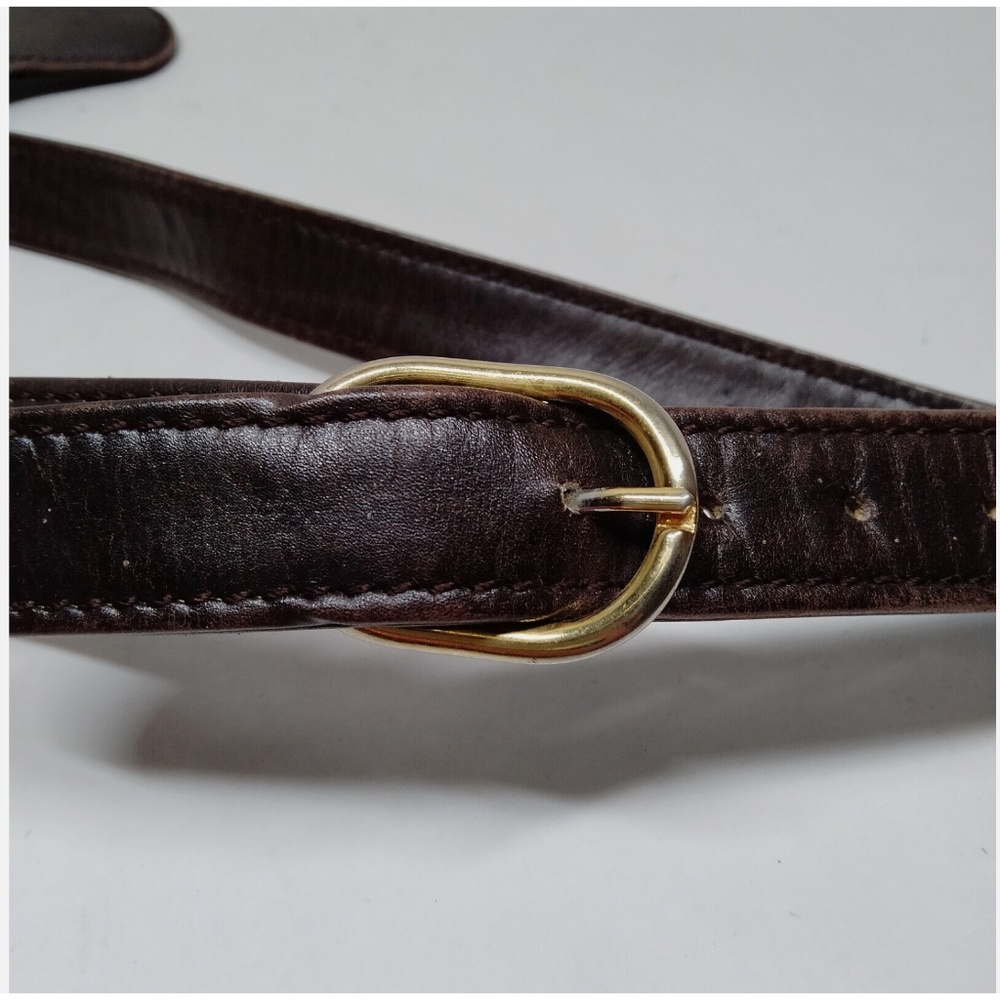 Gucci Brown Suede Leather Crossbody Bag - Picture 7 of 9